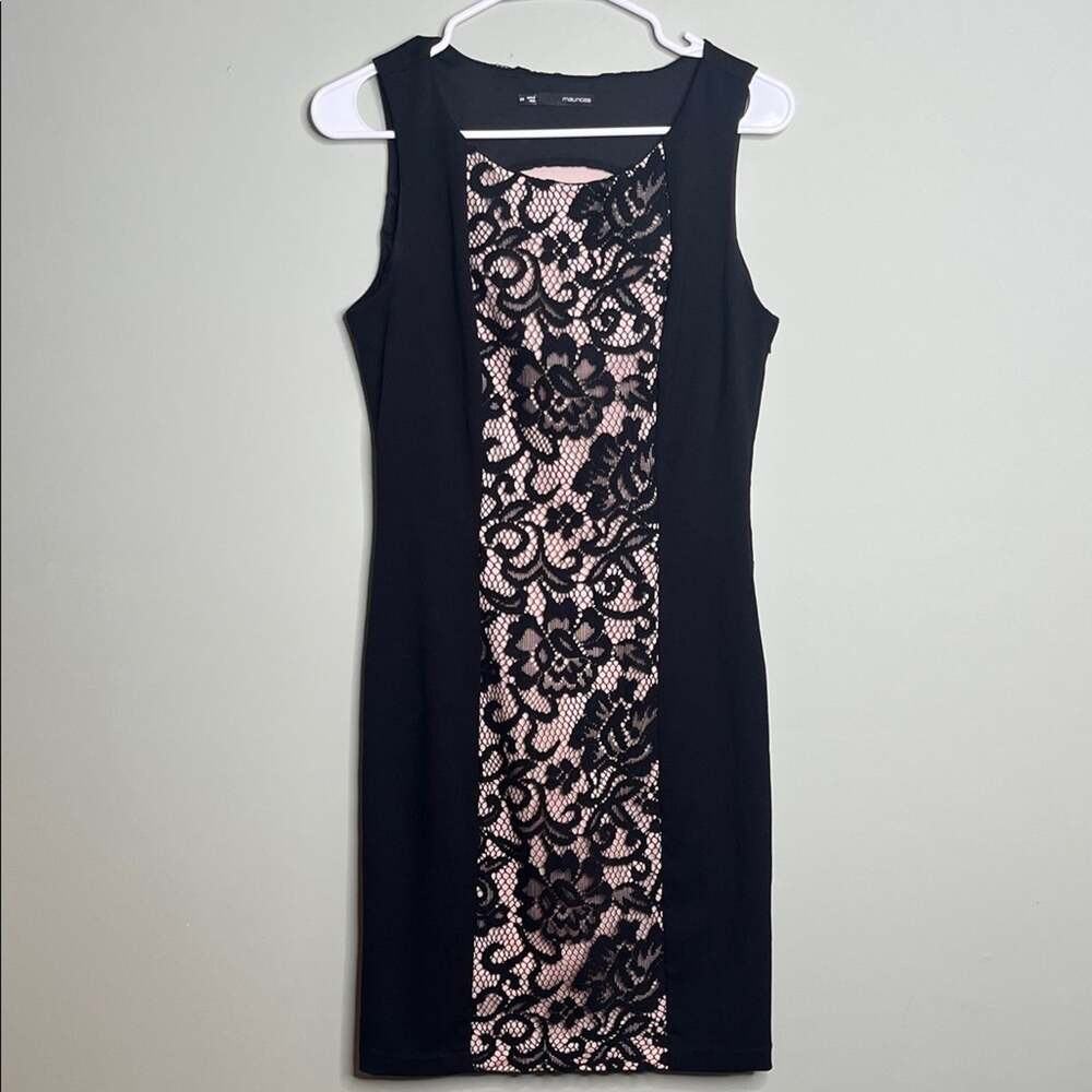 Maurices Black Midi Dress size 3/4